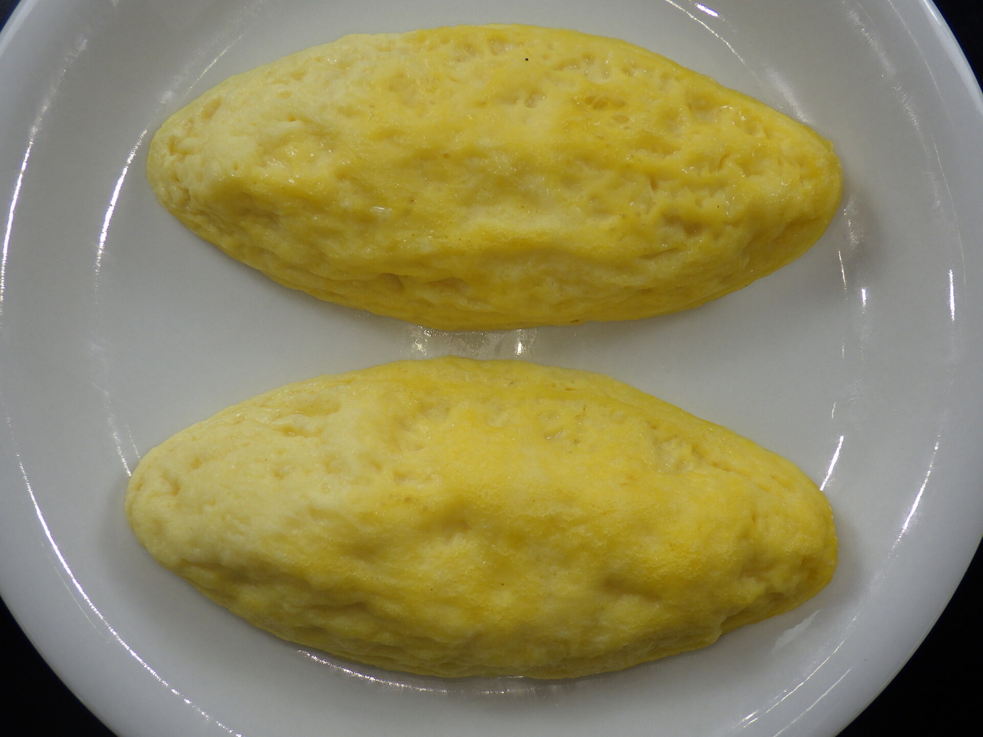 ふっくらプレーンオムレツ