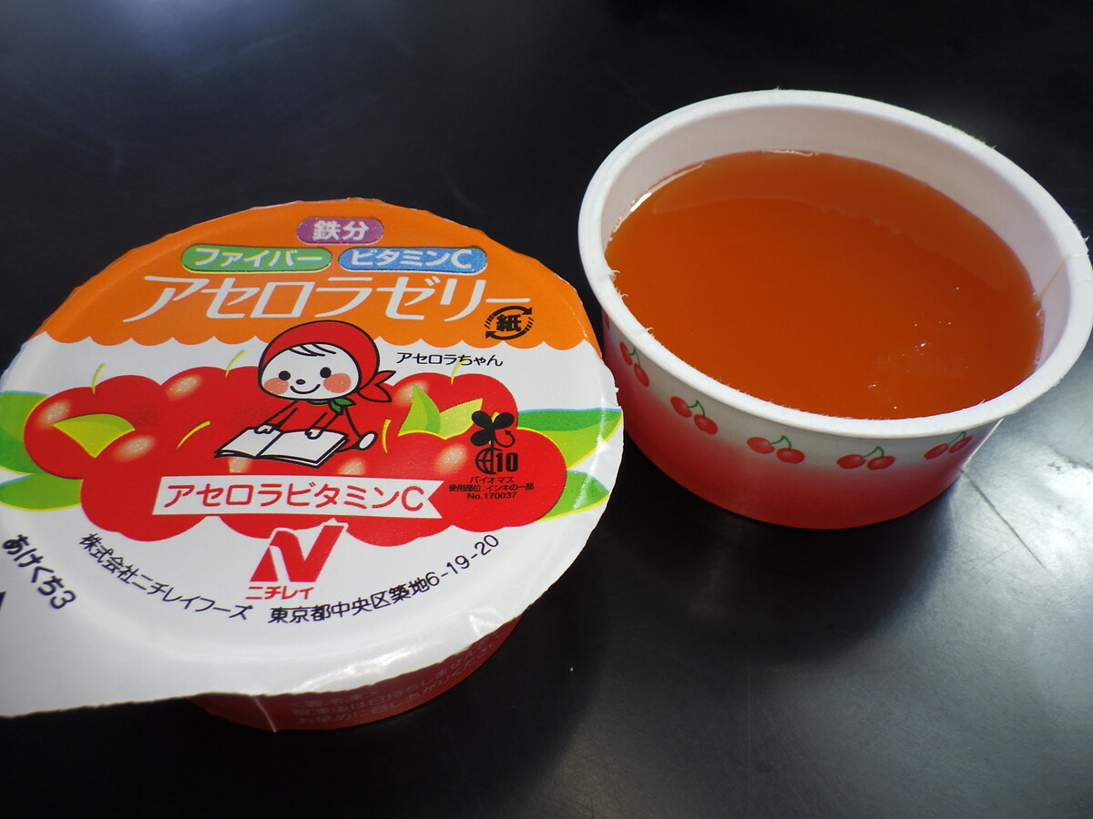 アセロラゼリー（Fiber＆Fe入り）