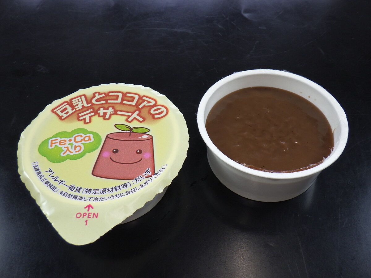豆乳とココアのデザート（Fe・Ca入り）