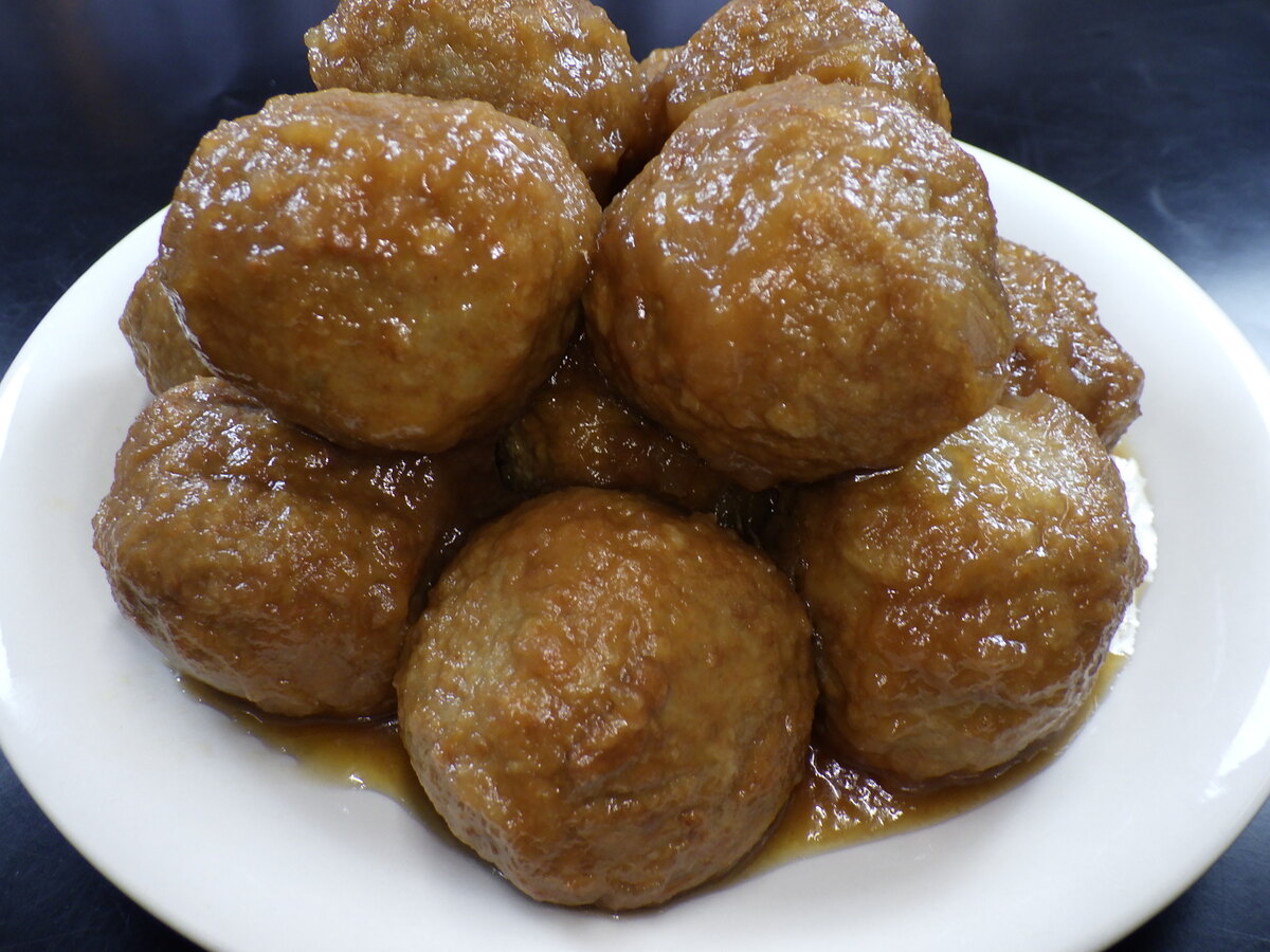 肉だんご（甘酢あん）30－Ca・Fe・DF