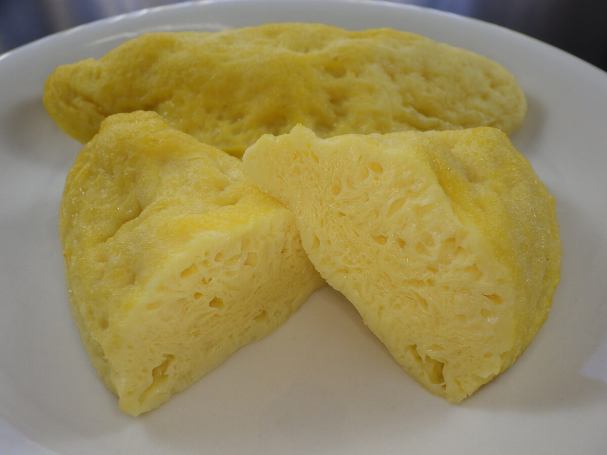 ふっくらプレーンオムレツ