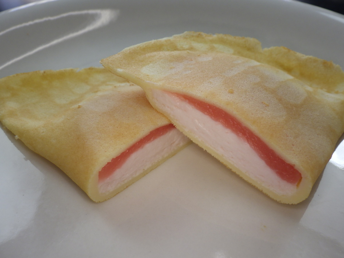 北海道産小麦のクレープ・あまおう（鉄・Ca）