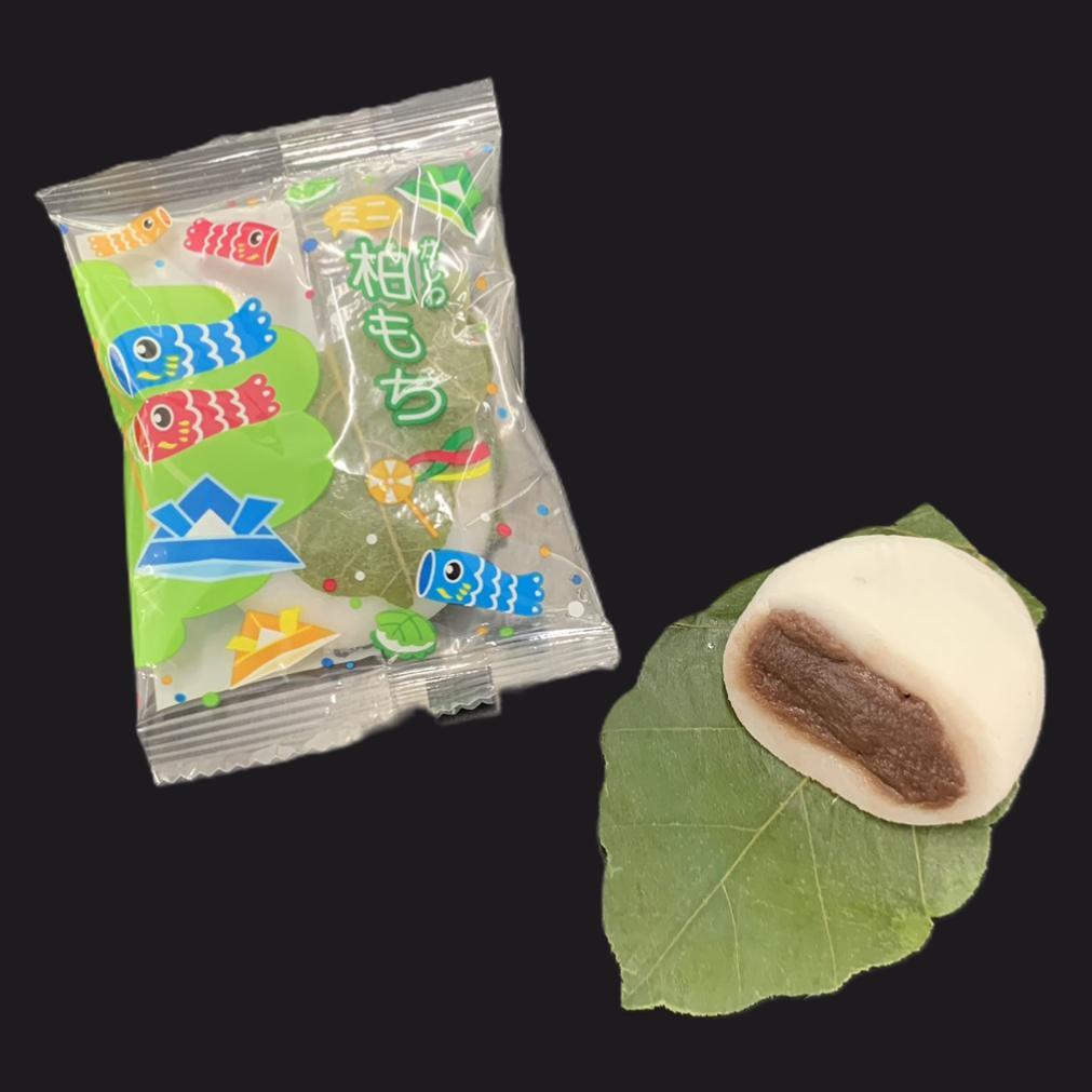 ミニ柏餅（Ca・Fe）葉あり