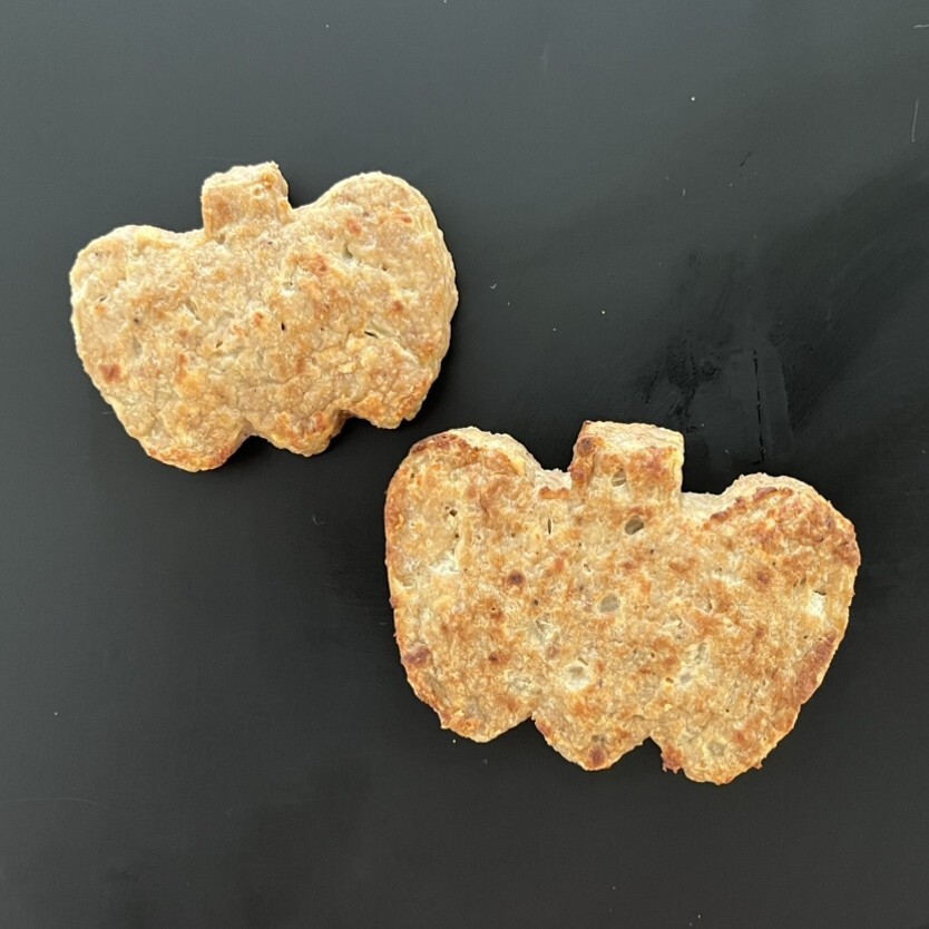 FMうす味かぼちゃ型ハンバーグ 　