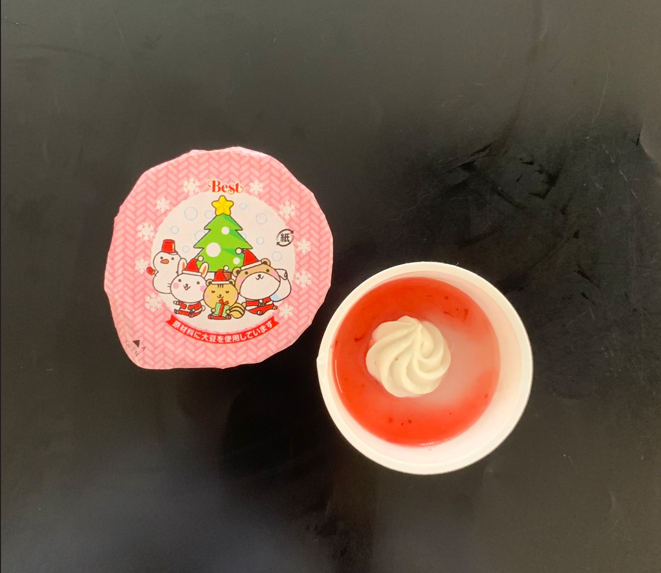 クリスマスカップデザート