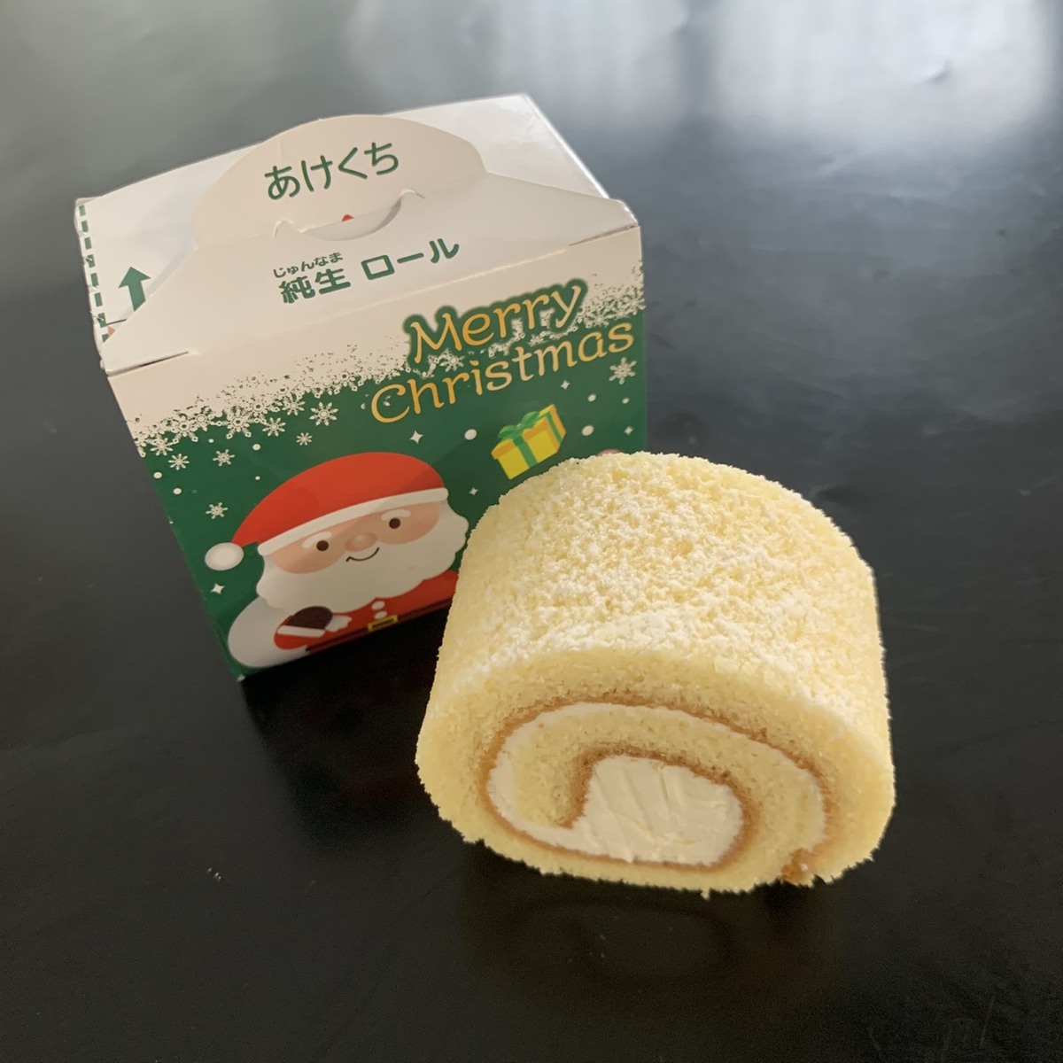 クリスマスケーキ 純生ロール（ホワイト）　　