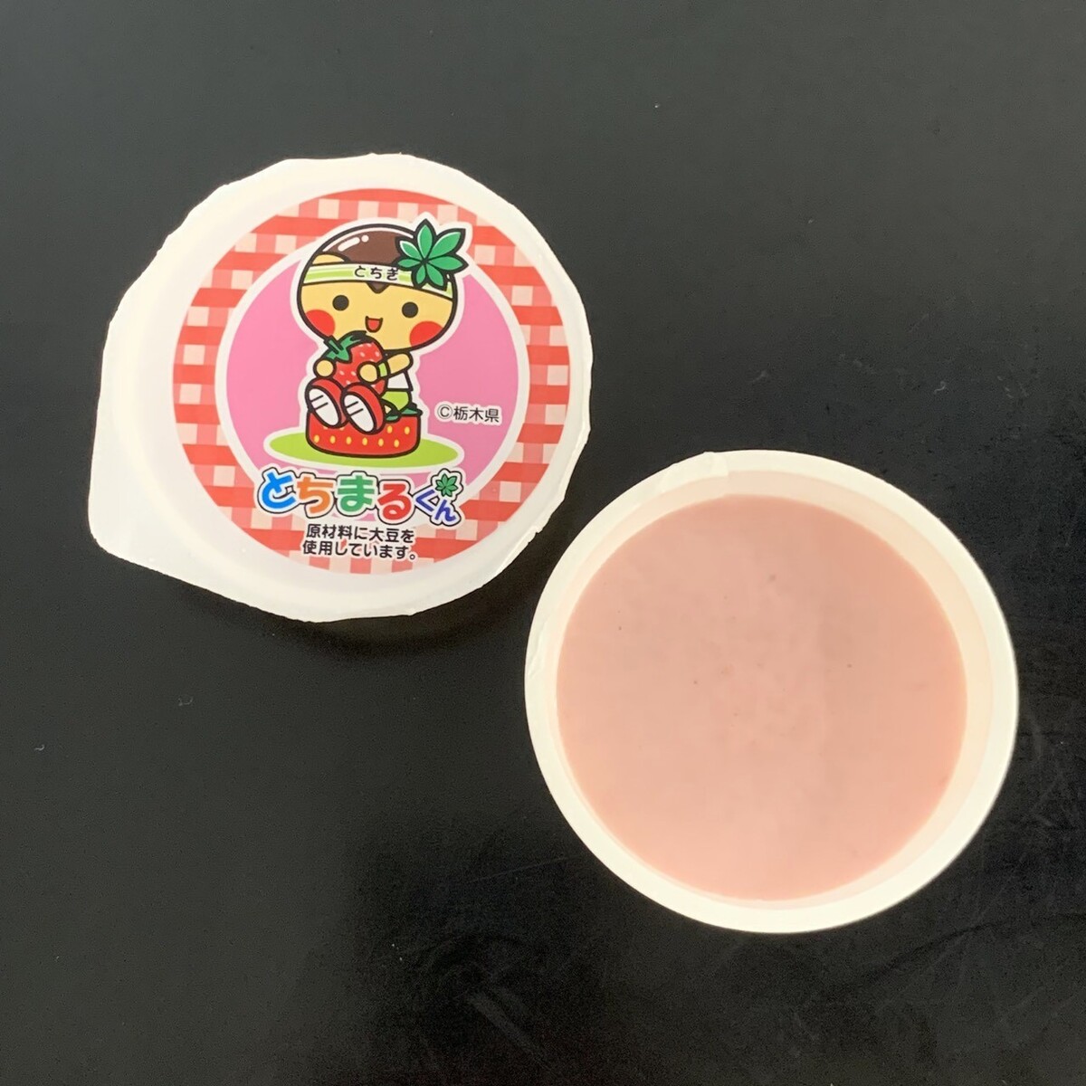 とちまるくんいちごプリン （豆乳）