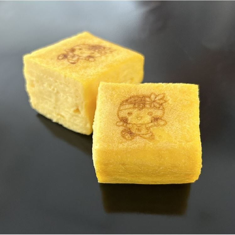 とちまるくん焼印入厚焼玉子 １０カット
