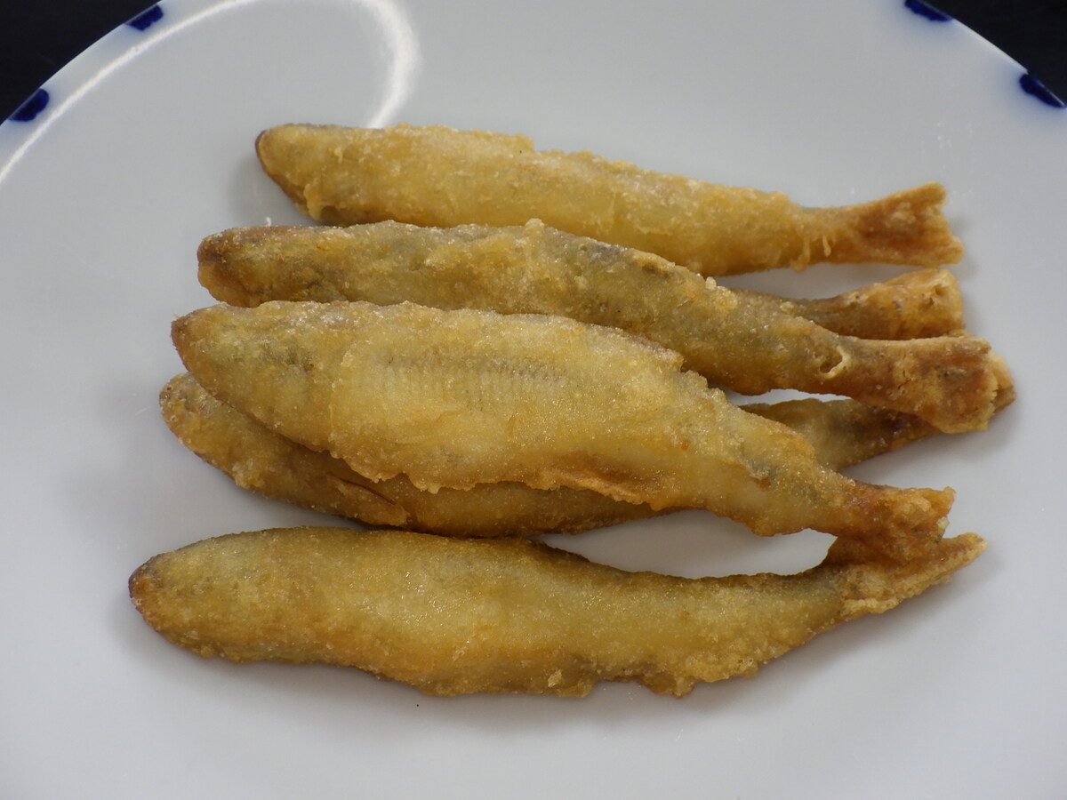 わかさぎフリッター（卵乳なし）醬油味