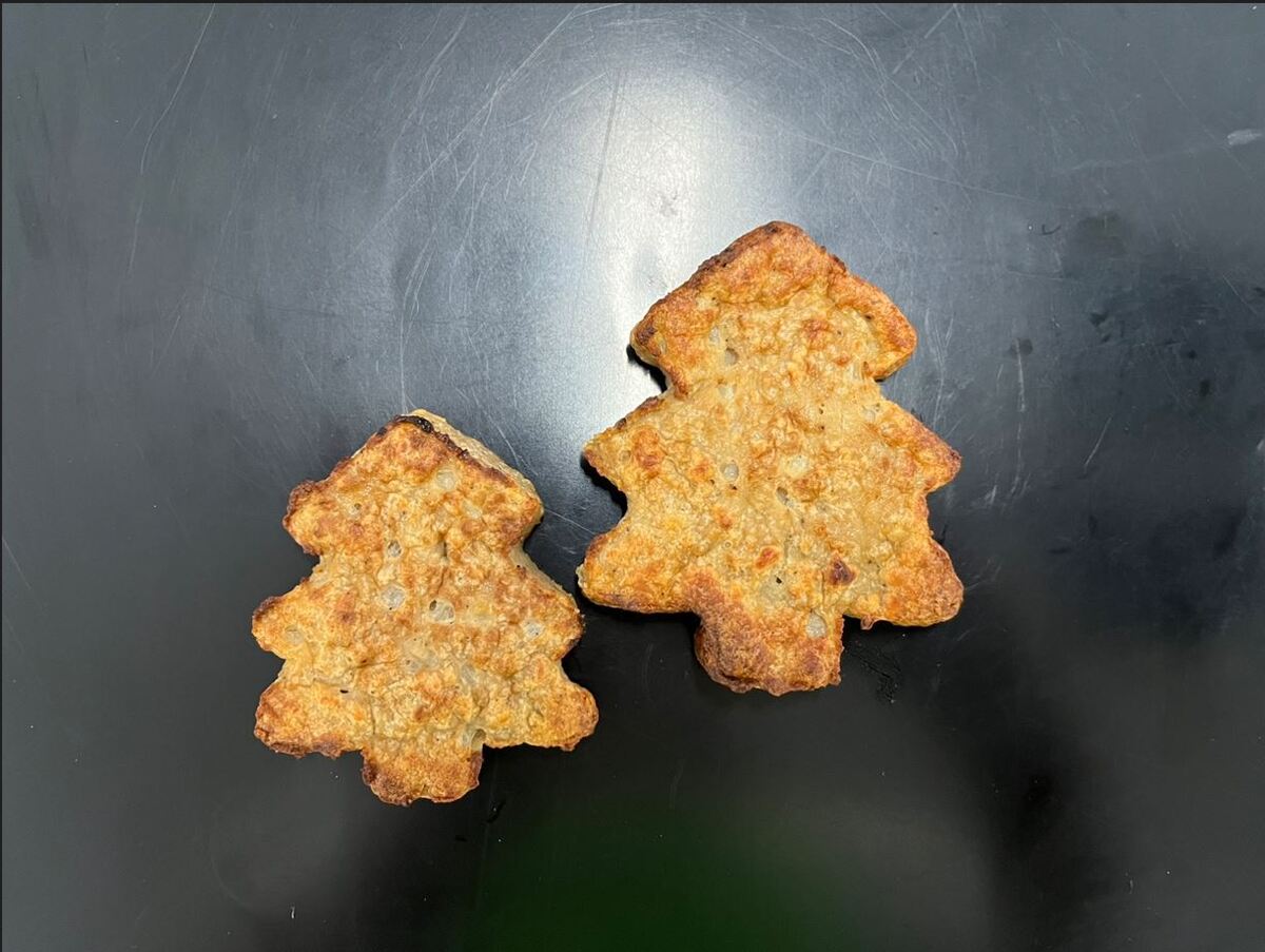 FMうす味もみの木型ハンバーグ